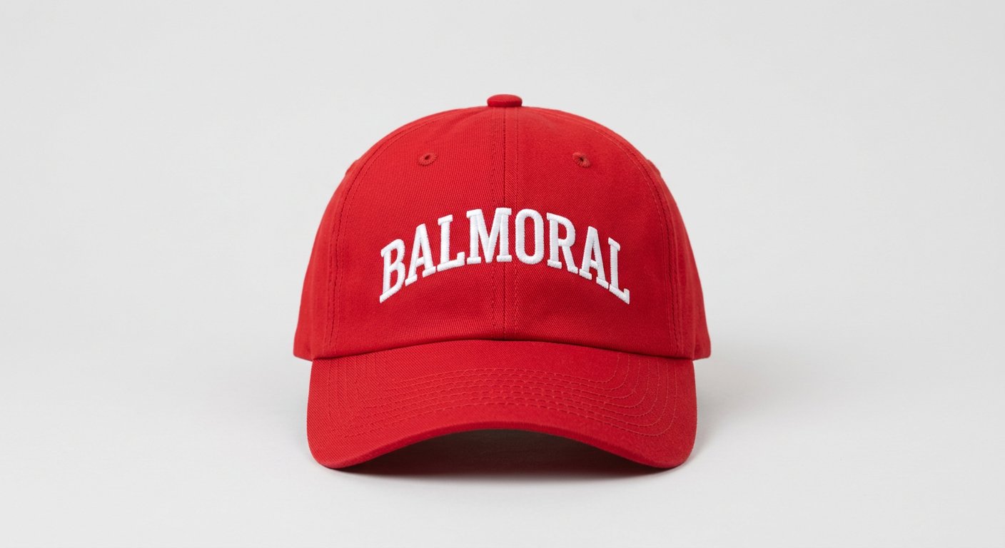 Aberdeen 6-Panel Hat — Crimson