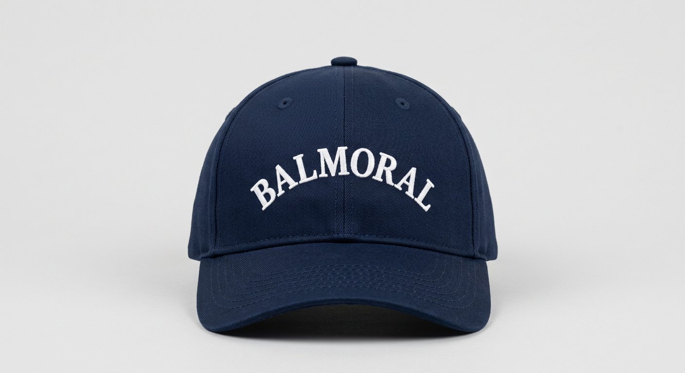 Skyline 5-Panel Hat — Navy / Gold