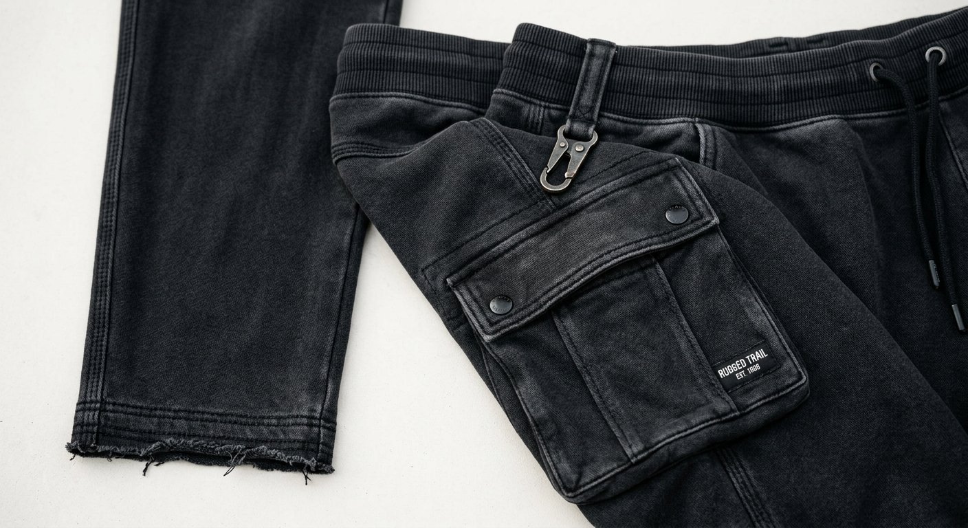 CARGO SWEATPANTS — 01 alternate view
