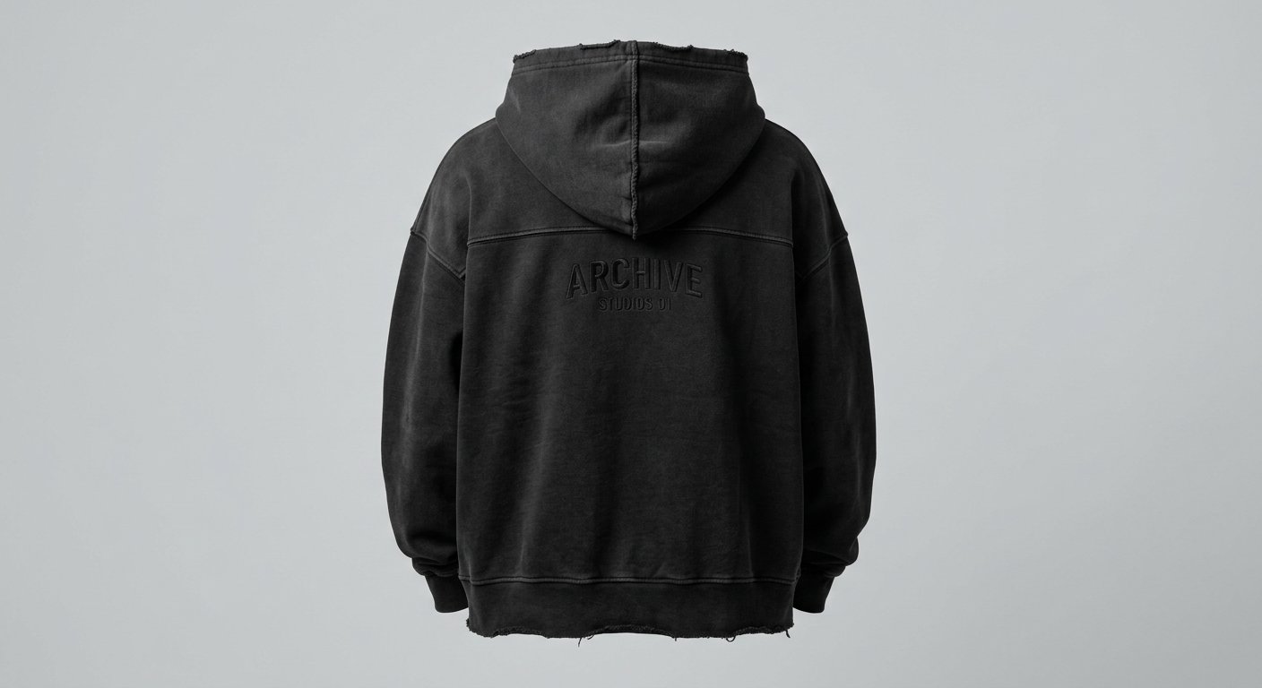 OVERSIZED HOODIE — 01 alternate view